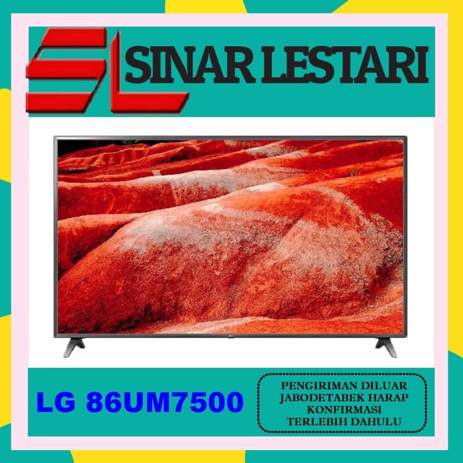 PROMO LG 86UM7500 // 86UM7500 SMART TV UHD 4K 86 INCH BRAND NEW 2019