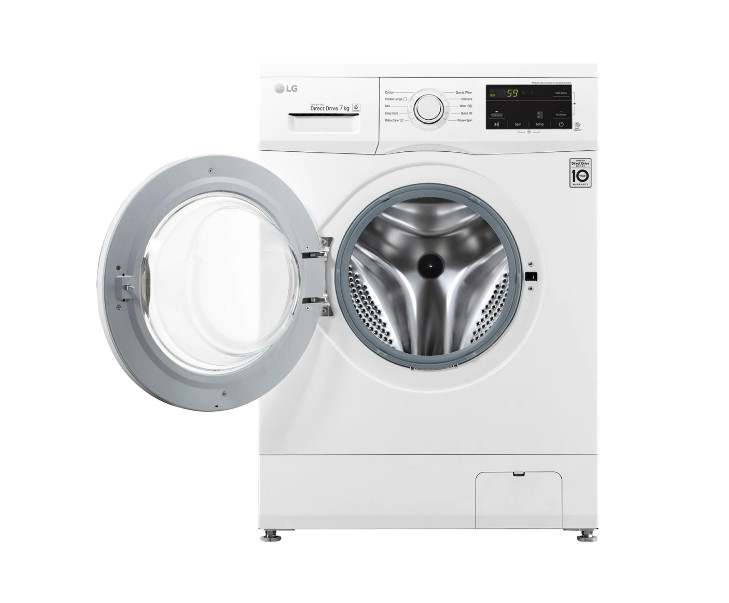PROMO MESIN CUCI MURAH LG FM1007N3W MESIN CUCI KAPASITAS 7KG