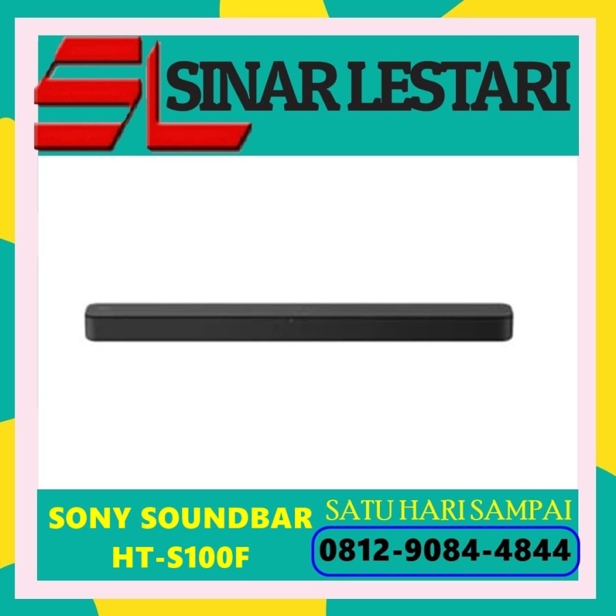 Promo Sony Soundbar HT-S100F Speaker Bluetooth // HTS100F