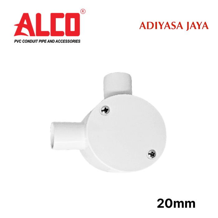 Tee Dus Conduit Cabang 2 90' 20mm (Alco) / Tdus / T Dus