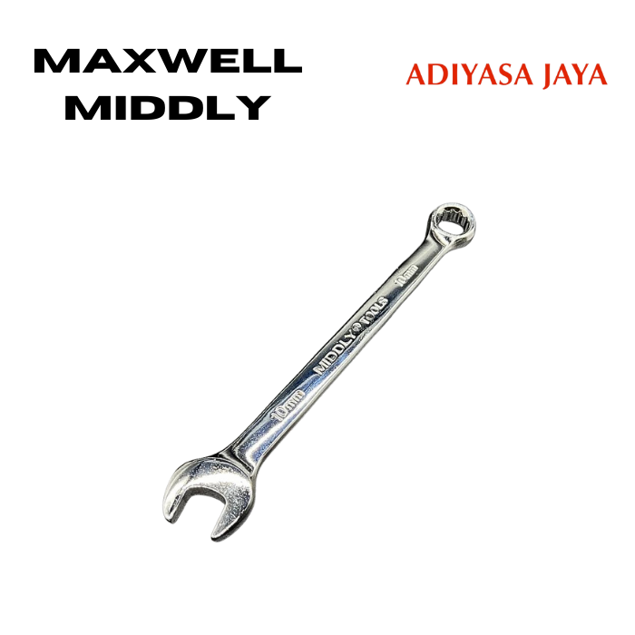 Kunci Ring Pas (Maxwell x Middly) / Combination Mirror Finish