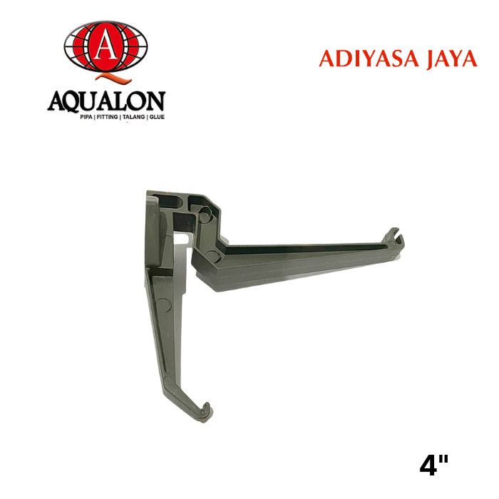 Gantungan Talang Kotak 4 (Aqualon) / Clamp / Klem