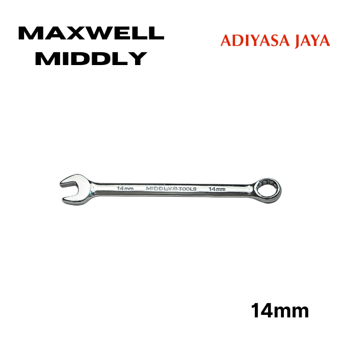 Kunci Ring Pas (Maxwell x Middly) / Combination Mirror Finish