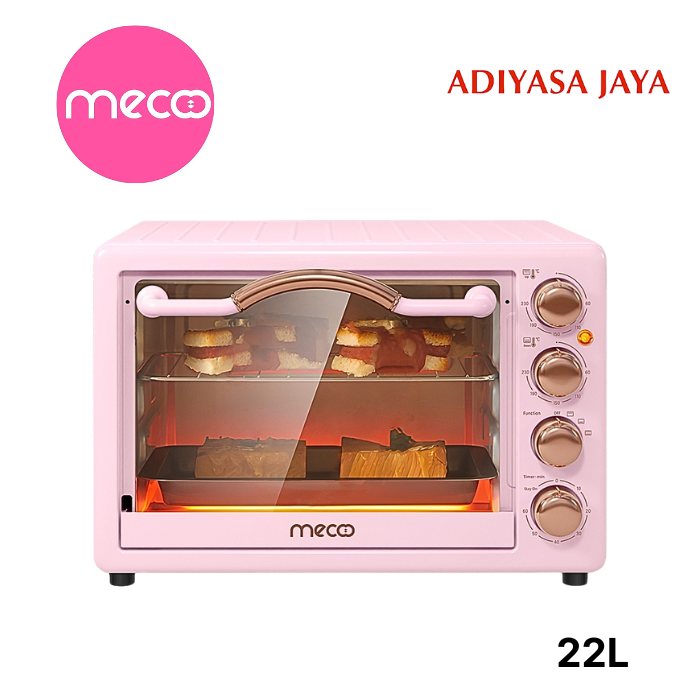 Electric Oven 22L (Mecoo) / Penghangat Makanan / Panggangan