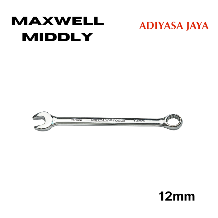 Kunci Ring Pas (Maxwell x Middly) / Combination Mirror Finish