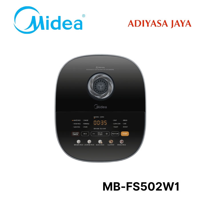 Digital Rice Cooker MB-FS502W1 (Midea) / Penanak Nasi