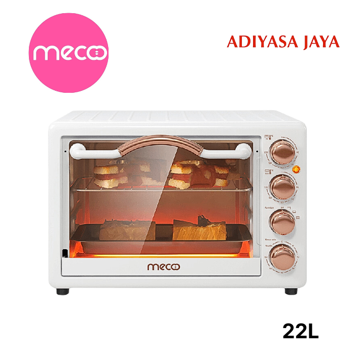Electric Oven 22L (Mecoo) / Penghangat Makanan / Panggangan