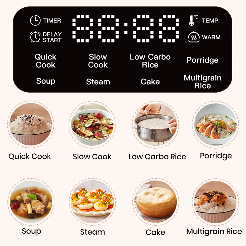 Rice Cooker 1.8L (Mecoo) / UltraWarmth 48H / Penanak Nasi