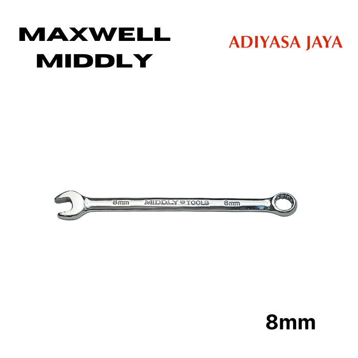 Kunci Ring Pas (Maxwell x Middly) / Combination Mirror Finish