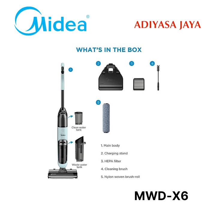Vacuum Cleaner MWD-X6 (Midea)