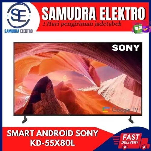 SONY KD-55X80L SMART TV ANDROID UHD 4K 55INCH DOLBY ATMOS // KD-55X80K