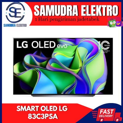 LG 83C3 SMART TV OLED EVO UHD 4K HDR 83C3PSA 83INCH DOLBY ATMOS / 83C2