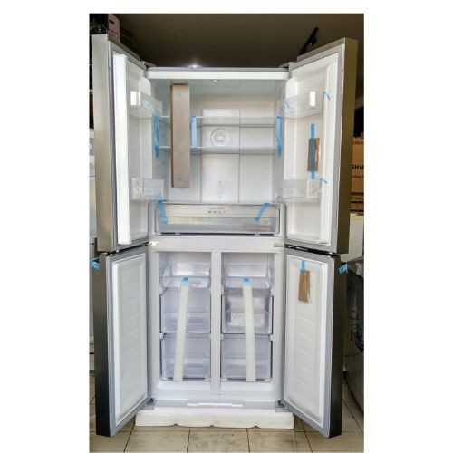 GEA G4D-522 KULKAS SIDE BY SIDE 4 PINTU BLACK 522L INVERTER G4D522