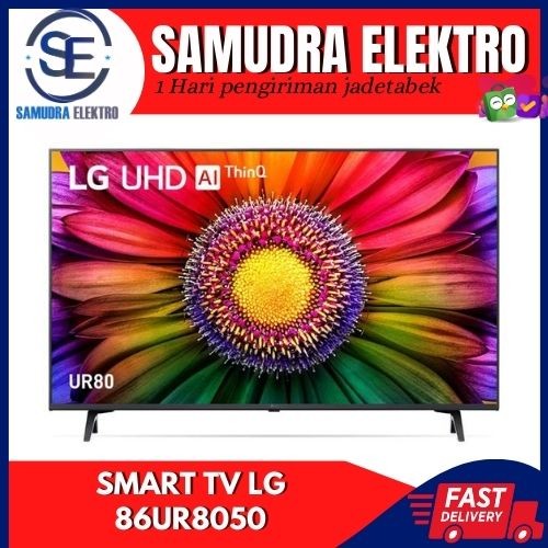 LG 86UR8050 SMART TV UHD 4K 86INCH 86UR8050PSB MAGIC REMOTE / 86UQ9000
