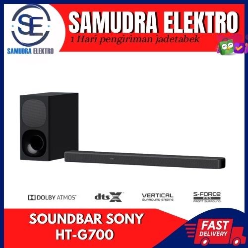 SONY HT-G700 HTG700 BLUETOOTH SOUNDBAR 3.1ch Dolby Atmos DTS:X™