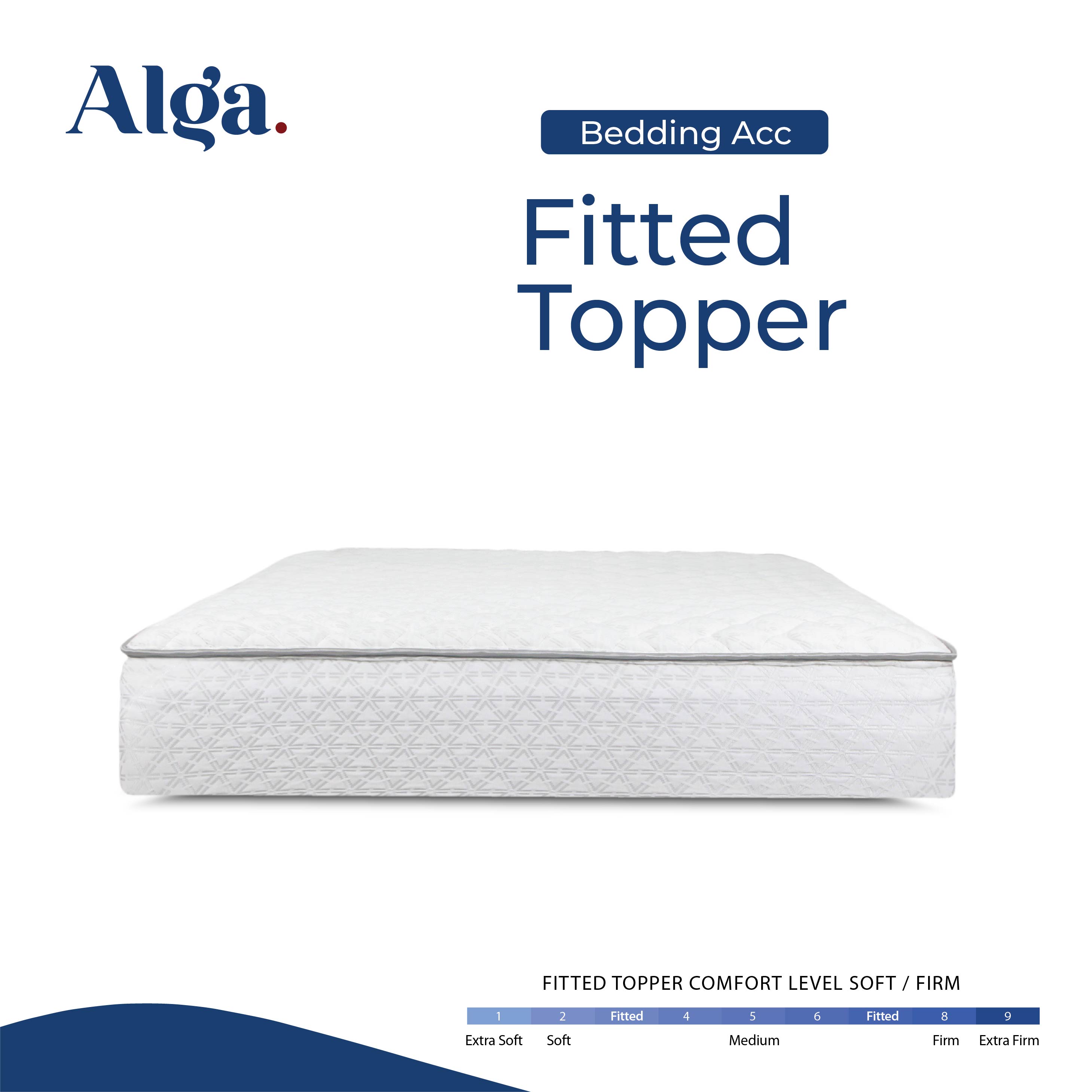 ALGA Fitted Topper Firm