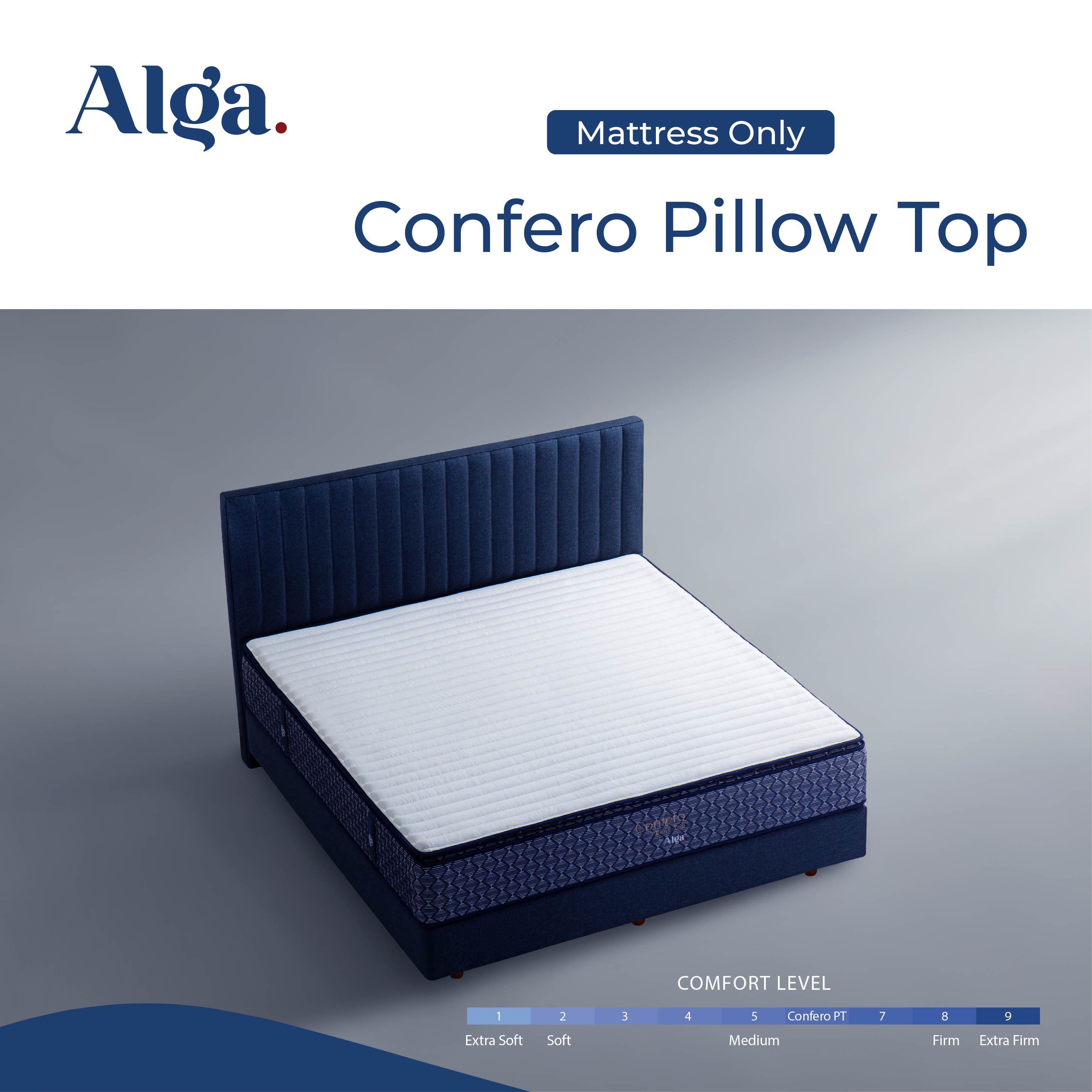ALGA Confero Pillow Top (Mattress Only)