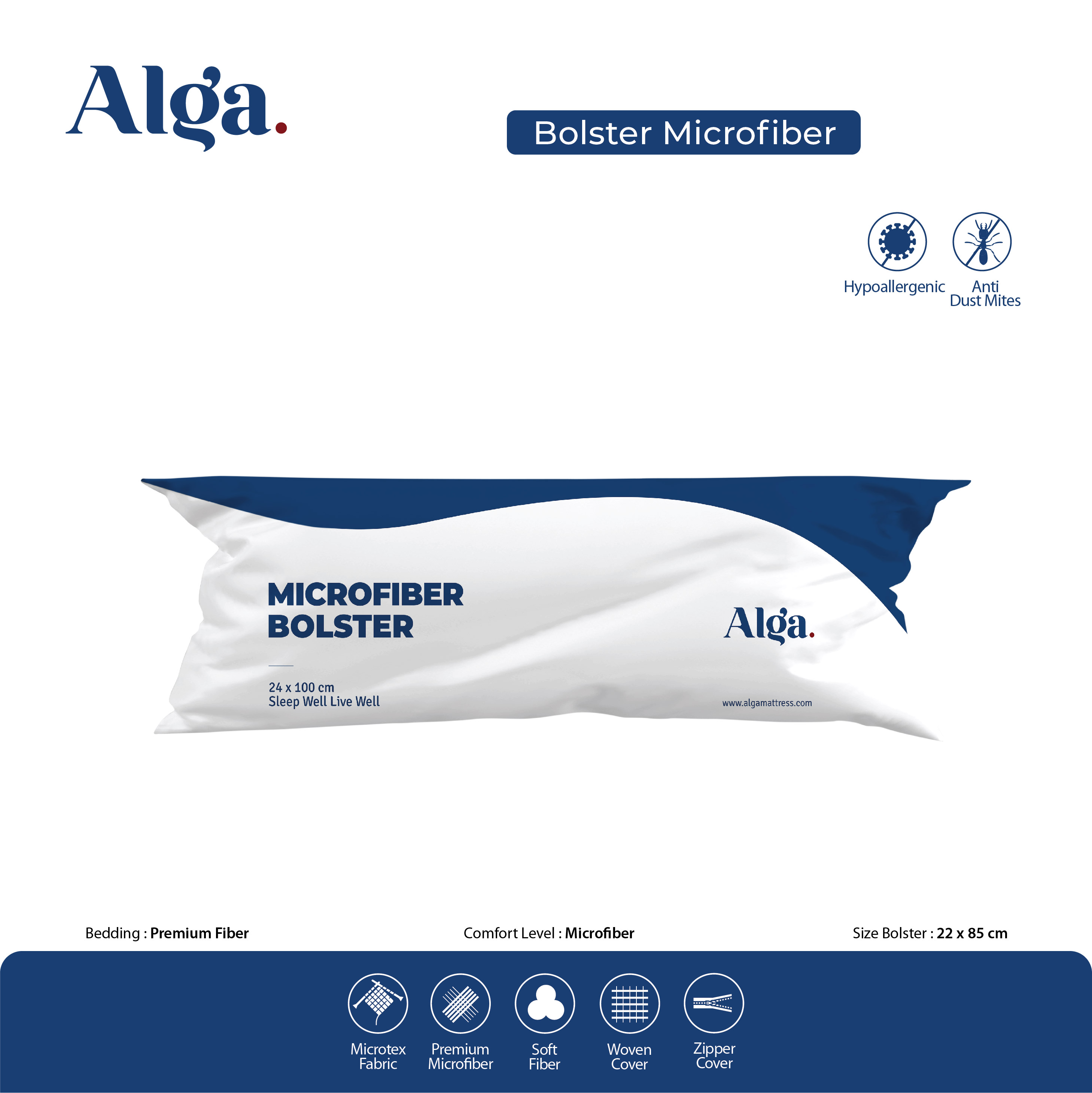 ALGA Guling Microfiber