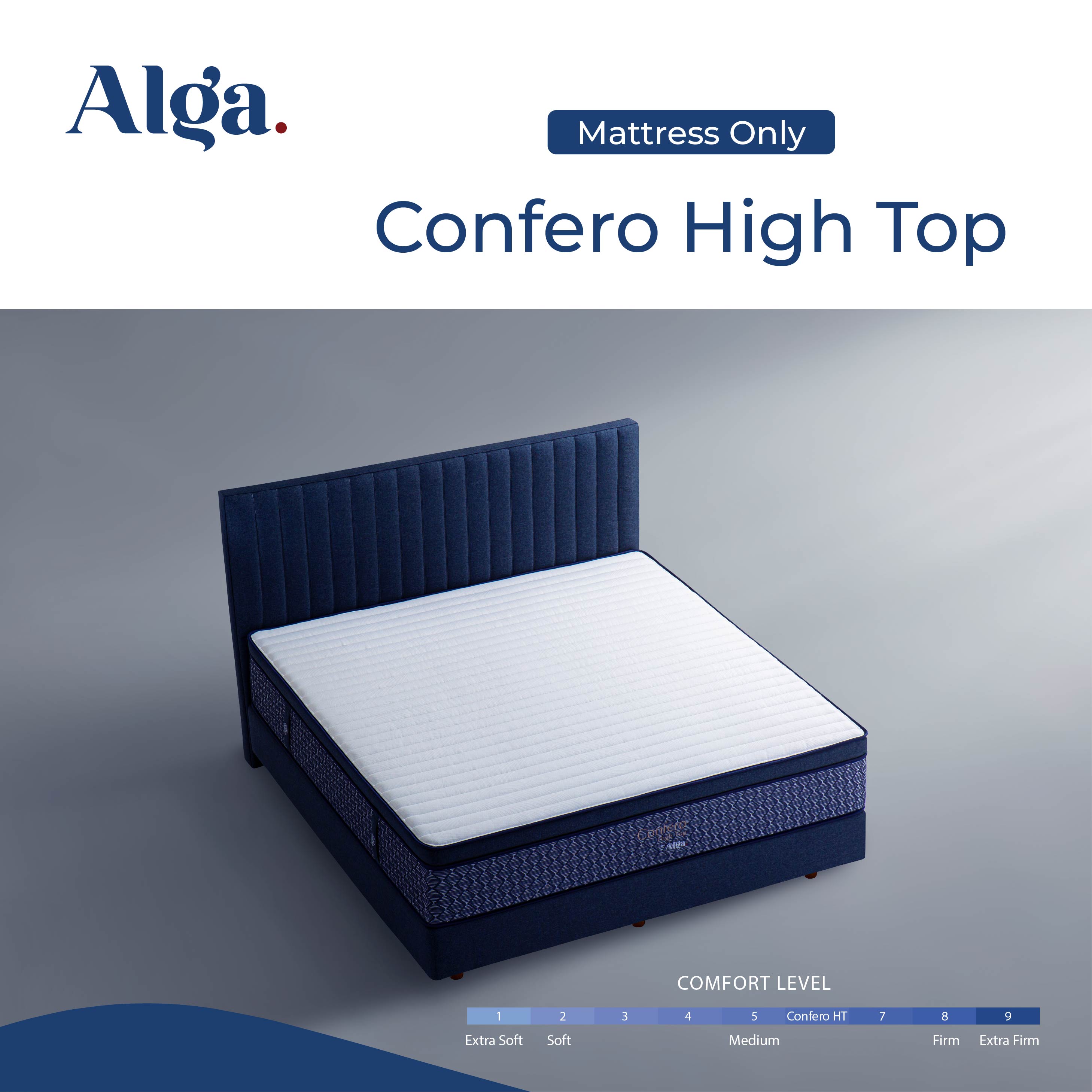 ALGA Confero High Top (Mattress Only)
