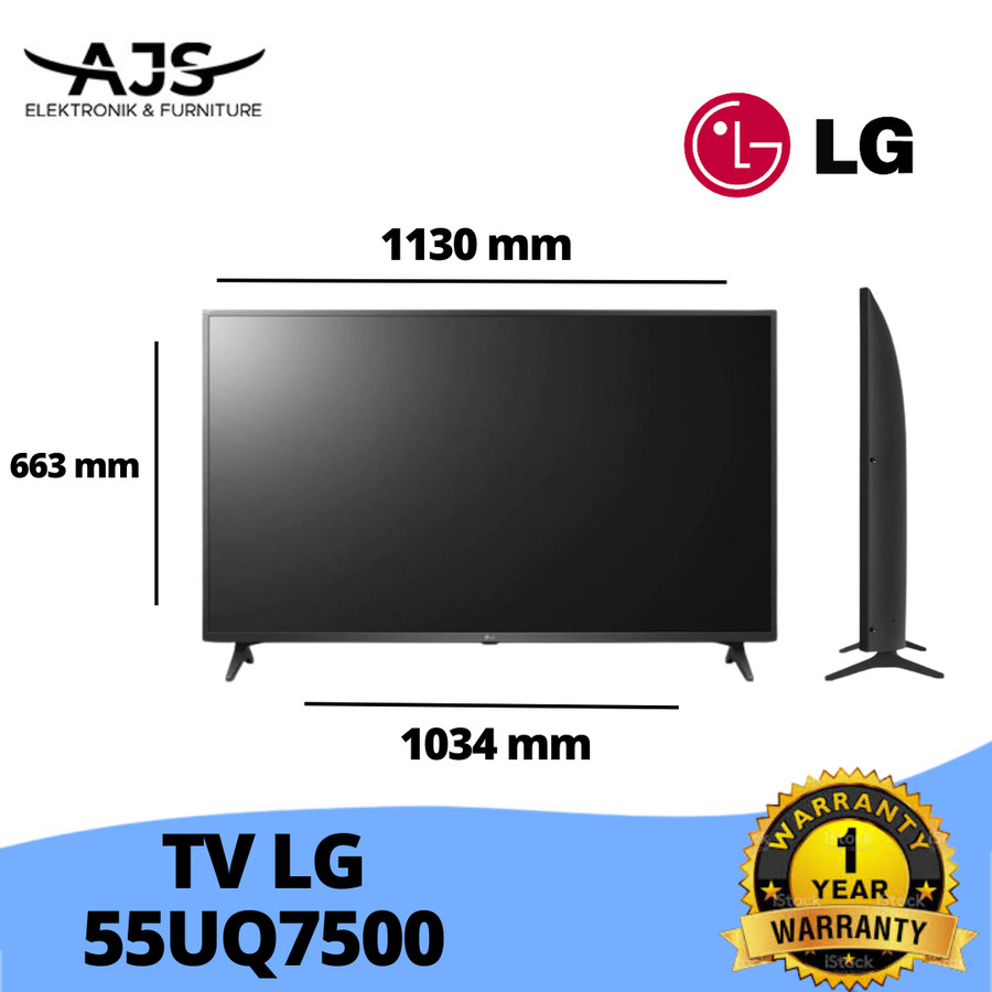 TV LG 55UQ7500PSF LED SMART TV UHD 4K 55 INCH 55UQ7500