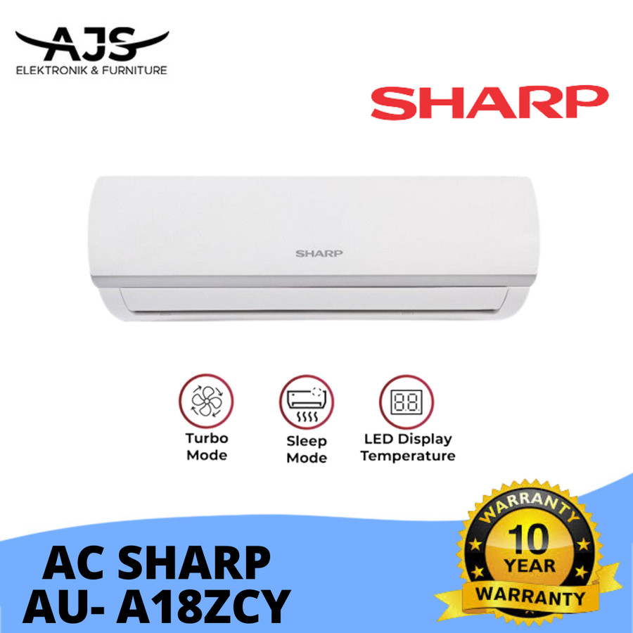 Jual AC SHARP 2 PK low watt china/AH-A 18 ZCY standart | Renos