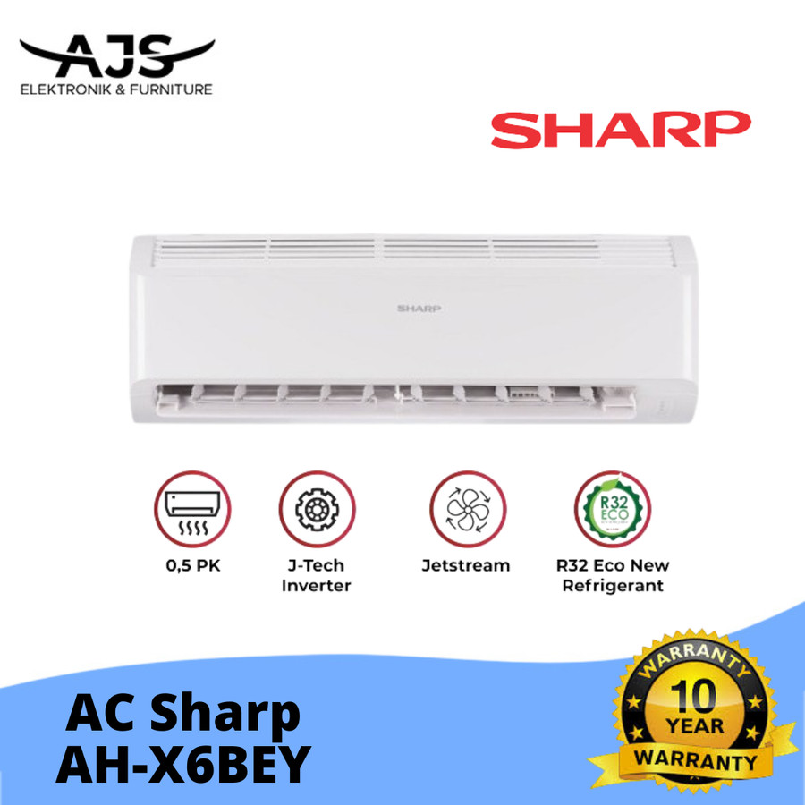 AC SHARP AU/AH X6ZY 1/2 PK INVERTER - UNIT ONLY/ X6BEY INVERTER