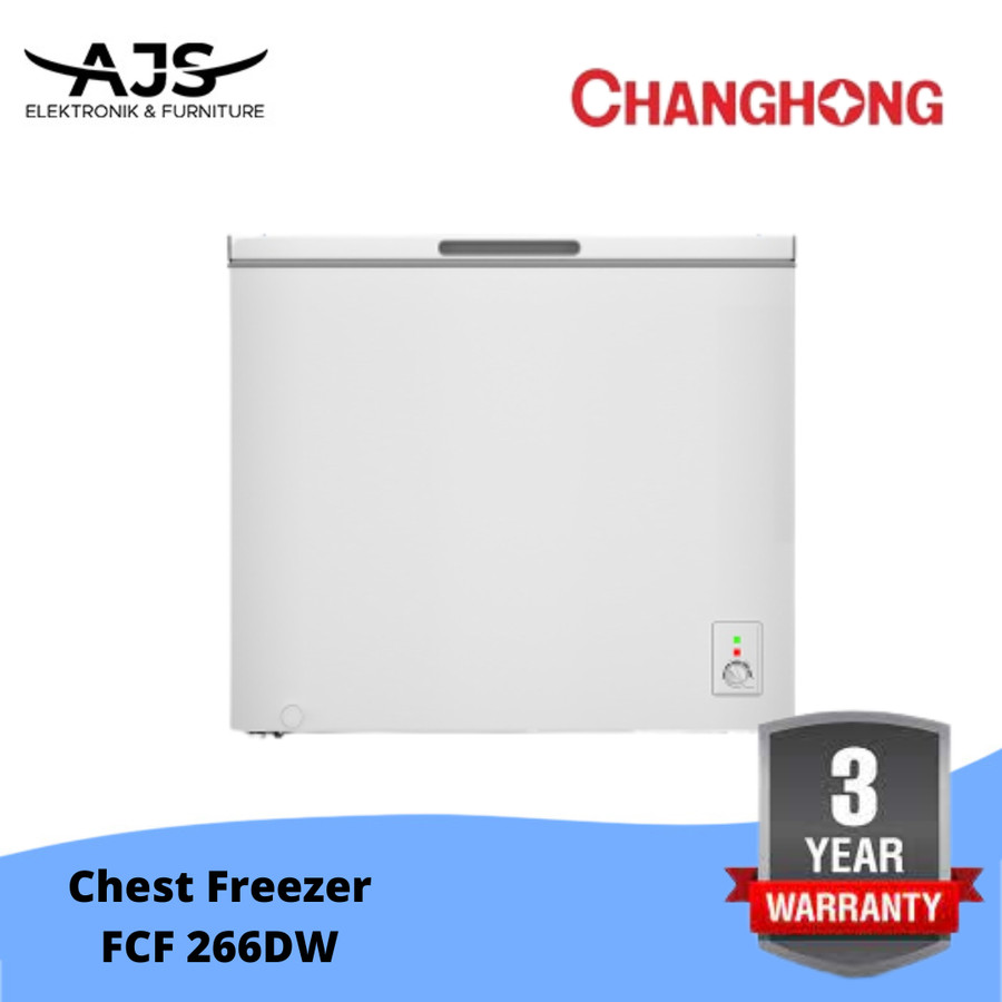 Chest Freezer Changhong 220 Liter FCF-266-DW FCF266DW FCF 266 DW