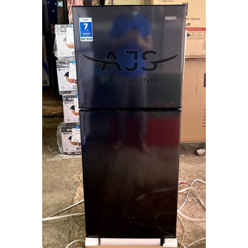 KULKAS AQUA 2 PINTU AQR-D261-DS GARANSI RESMI FREE ONGKIR TERMURAH