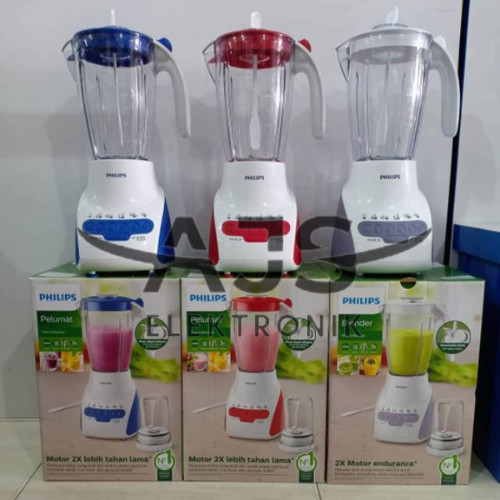 PHILIPS Blender Plastik 2Liter HR2115 - Garansi Resmi HR 2115