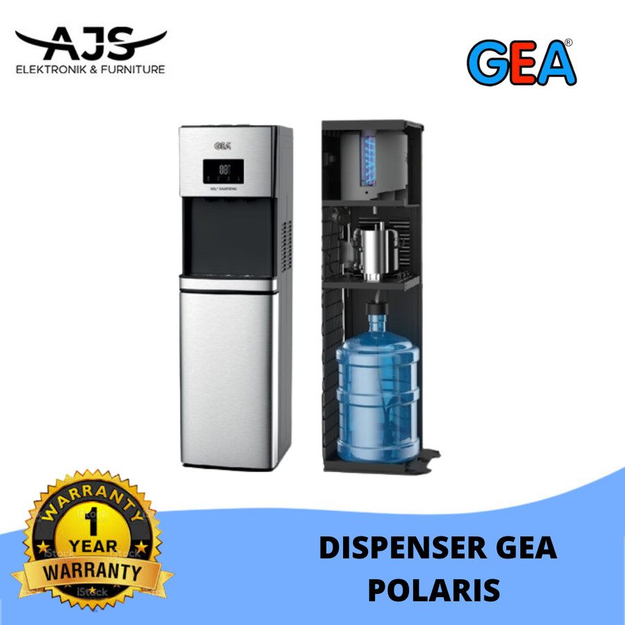 GEA POLARIS Dispenser Galon Bawah + UV Lamp