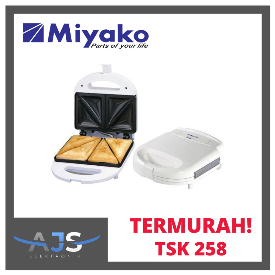 SANDWICH TOASTER PEMANGGANG ROTI TSK-258 GARANSI RESMI