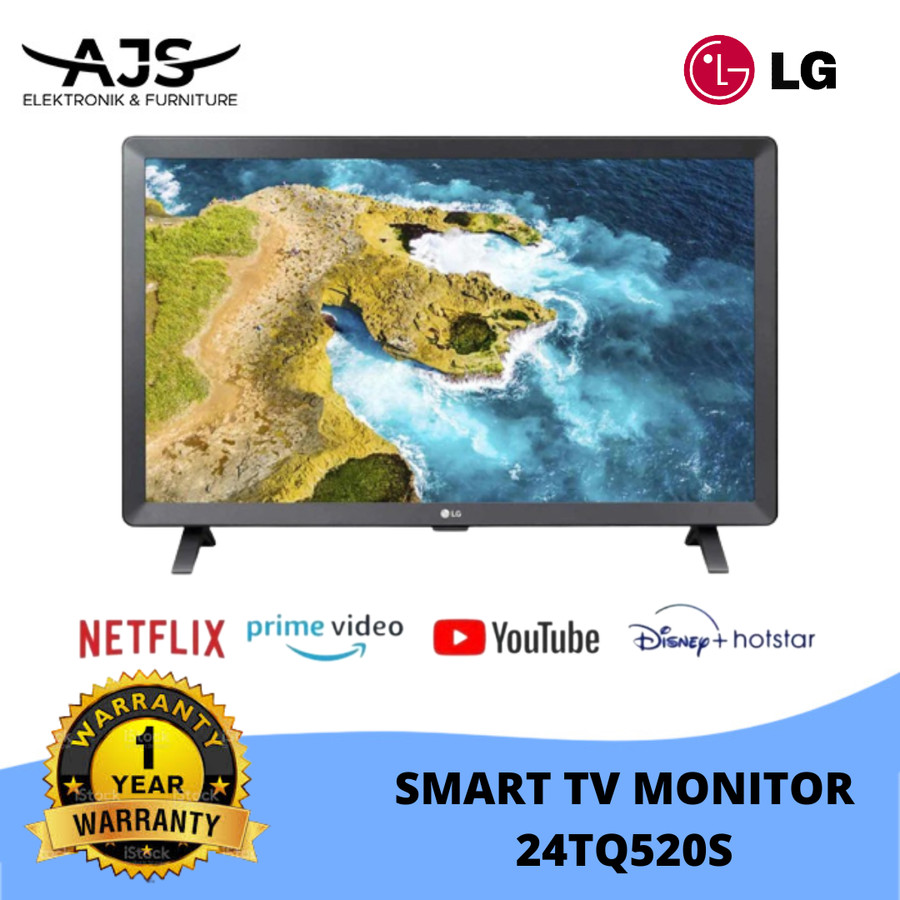 LG LED SMART TV 24 INCH 24TQ520S Digital TV 24" MONITOR 24" 24TQ520