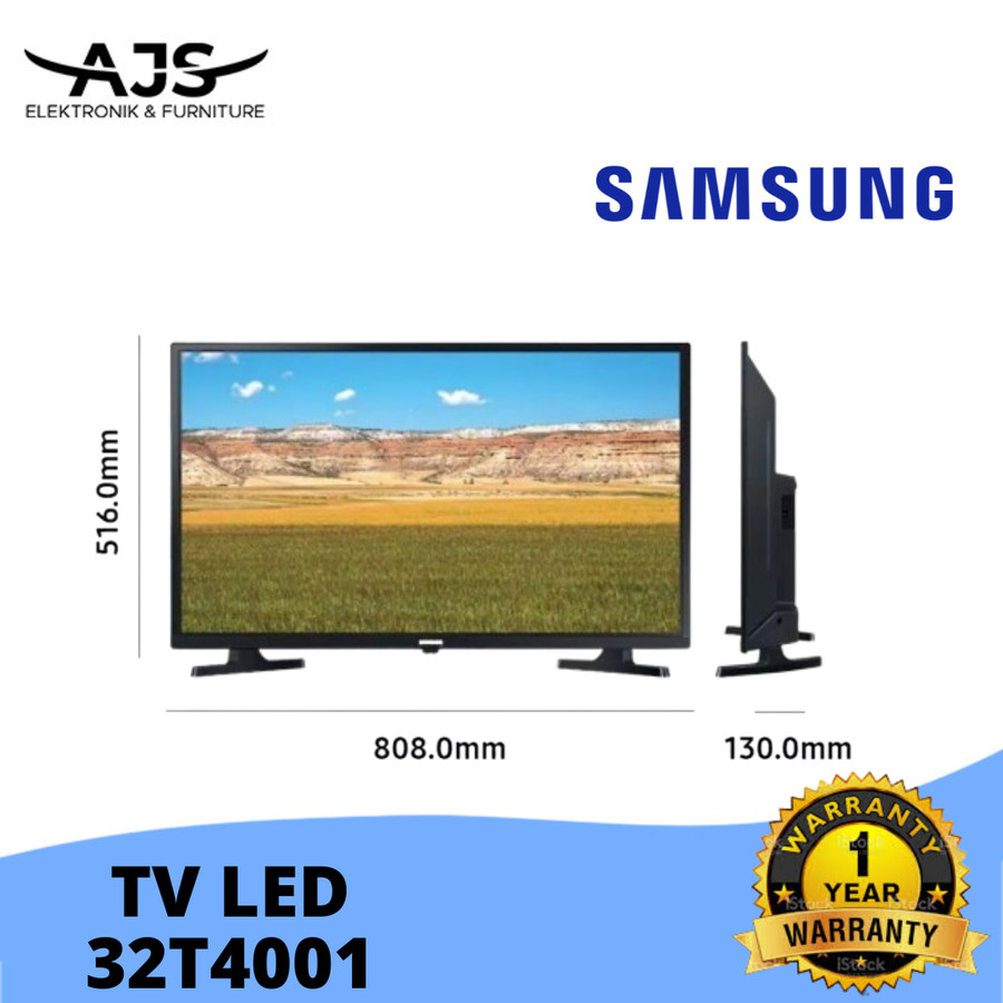 TV LED SAMSUNG 32 INCHI 32T4001 HD GARANSI REMSI TERMURAH