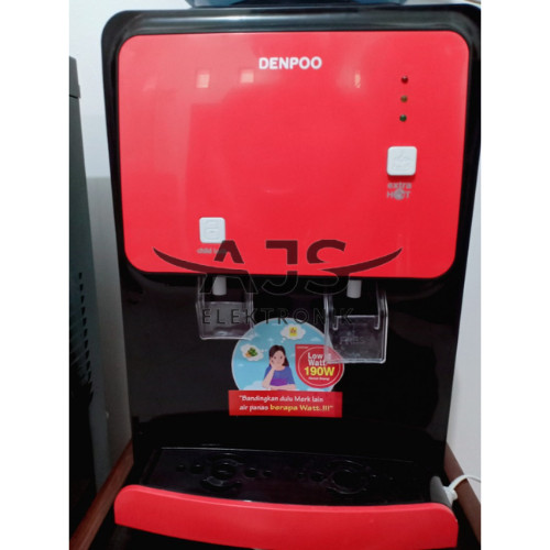 DISPENSER DENPOO XAVIER 2 LOW WATT 190 HOT COLD GARANSI RESMI TERMURAH