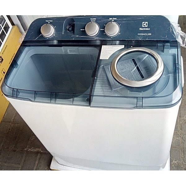 Electrolux Mesin Cuci 2 Tabung 10KG EWS11262WA / EWS 11262 WA /11262WA