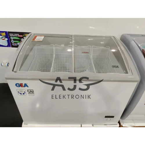 GEA SD 360 BY CHEST FREEZER BOX SD360BY 360 L LEMARI PEMBEKU SLIDING