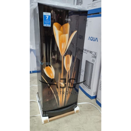 Kulkas 1 Pintu Aqua D 190 LB/LK Garansi Resmi - Kuning