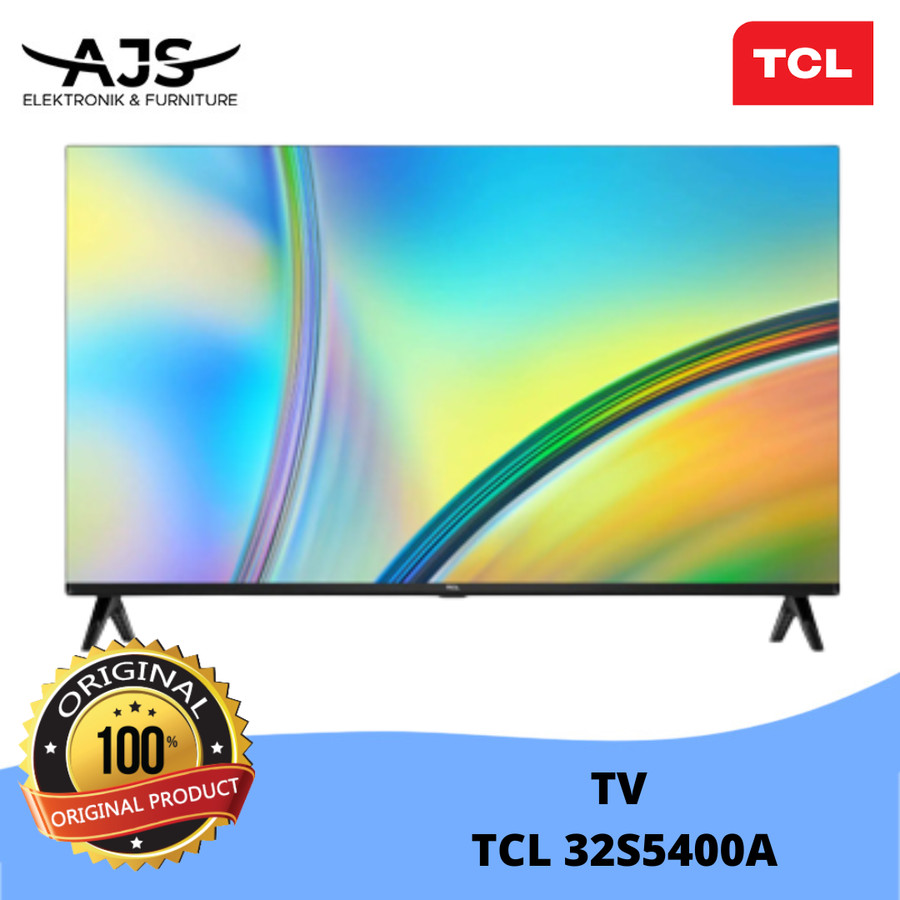 Jual TCL 32S5400 S5400 HD Bezel Less Design Google LED TV 32 Inch