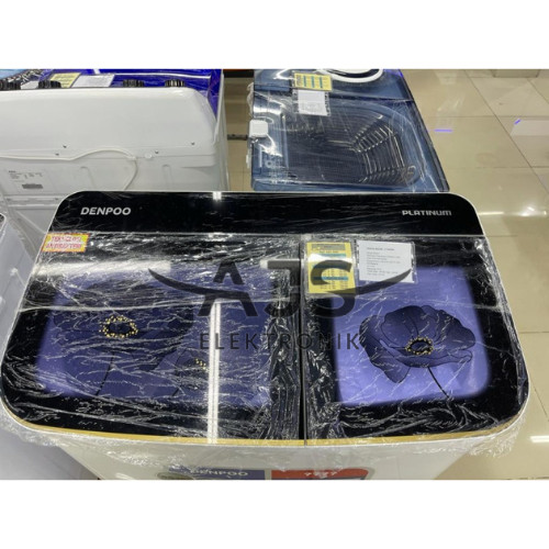 MESIN CUCI DENPOO 2 TABUNG 9KG DW 9893 GARANSI RESMI