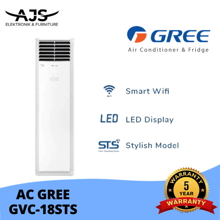 GREE AC Floor Standing 2PK GVC-18STS / GVC18STS Inverter