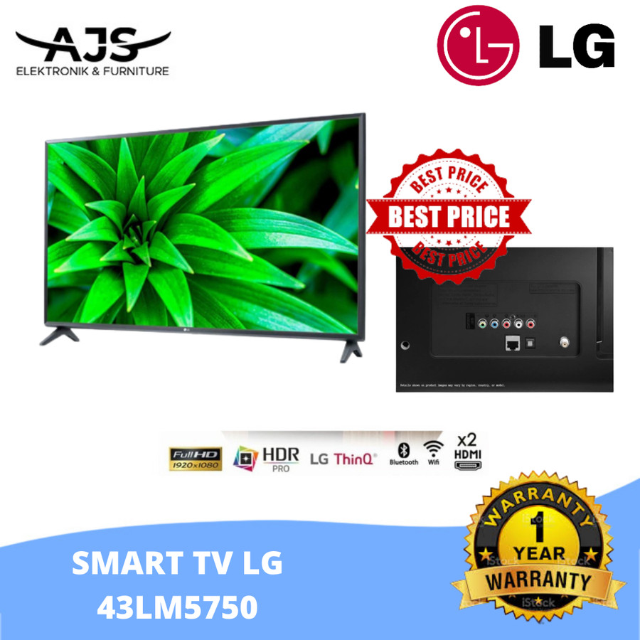 LED Smart TV LG 43 Inch 43LM5750 43LM5750PTC FHD