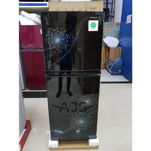 Kulkas 2 pintu Sharp Sjx 237 MG No frost Glossy Door 220 Liter