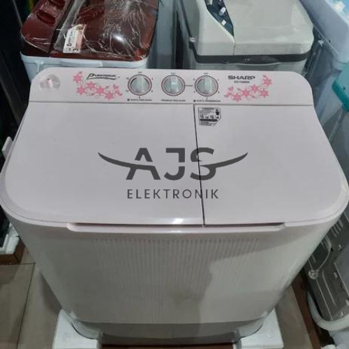 MESIN CUCI 2 TABUNG SHARP EST-90MW 9KG GARANSI RESMI