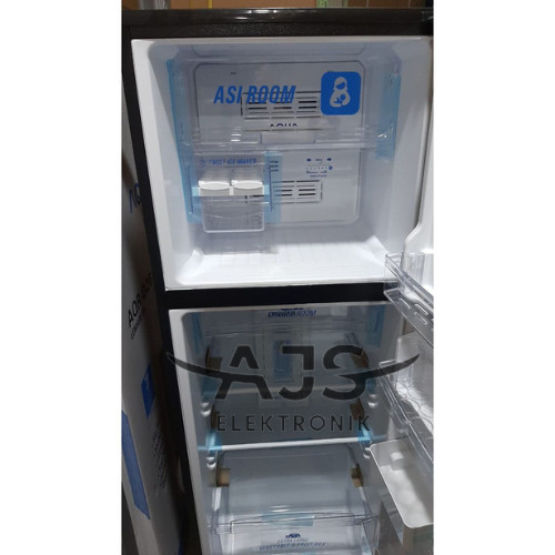 KULKAS AQUA AQR-D270WDS 2 PINTU 270WDS