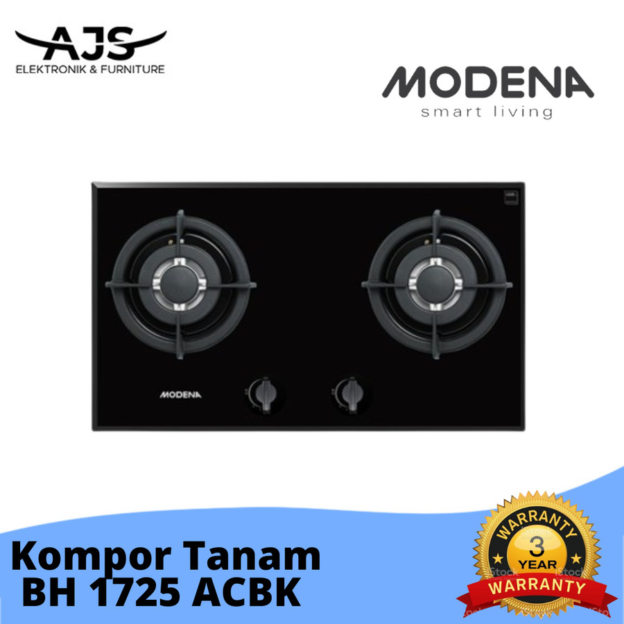 KOMPOR TANAM GAS MODENA BH 0725 GARANSI RESMI TERMURAH
