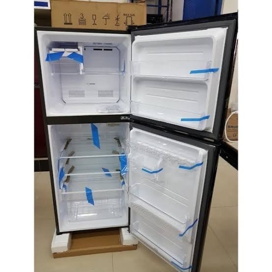 Kulkas 2 Pintu Sharp 236 MG Glossy Door Shine Low Watt Tanpa Bunga Es