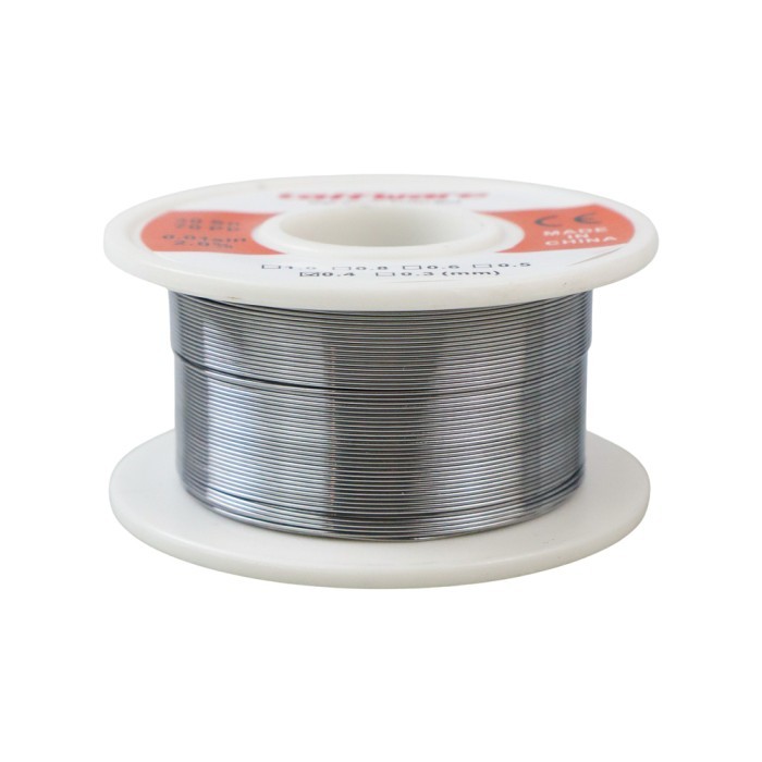 [ROLL] Timah Solder 0.4mm 50gr Wire Gulung Kawat Patri Refill 3Sn30/Pb70
