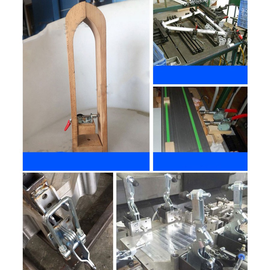 Push Toggle Clamp 45kg Kayu Alat Bantu Jepit Dorong Quick Release GH-3