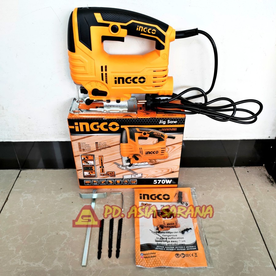 Carbon Brush Jigsaw INGCO JS57028-SP-36 Bostel Mesin Jig Saw Arang AA008000390