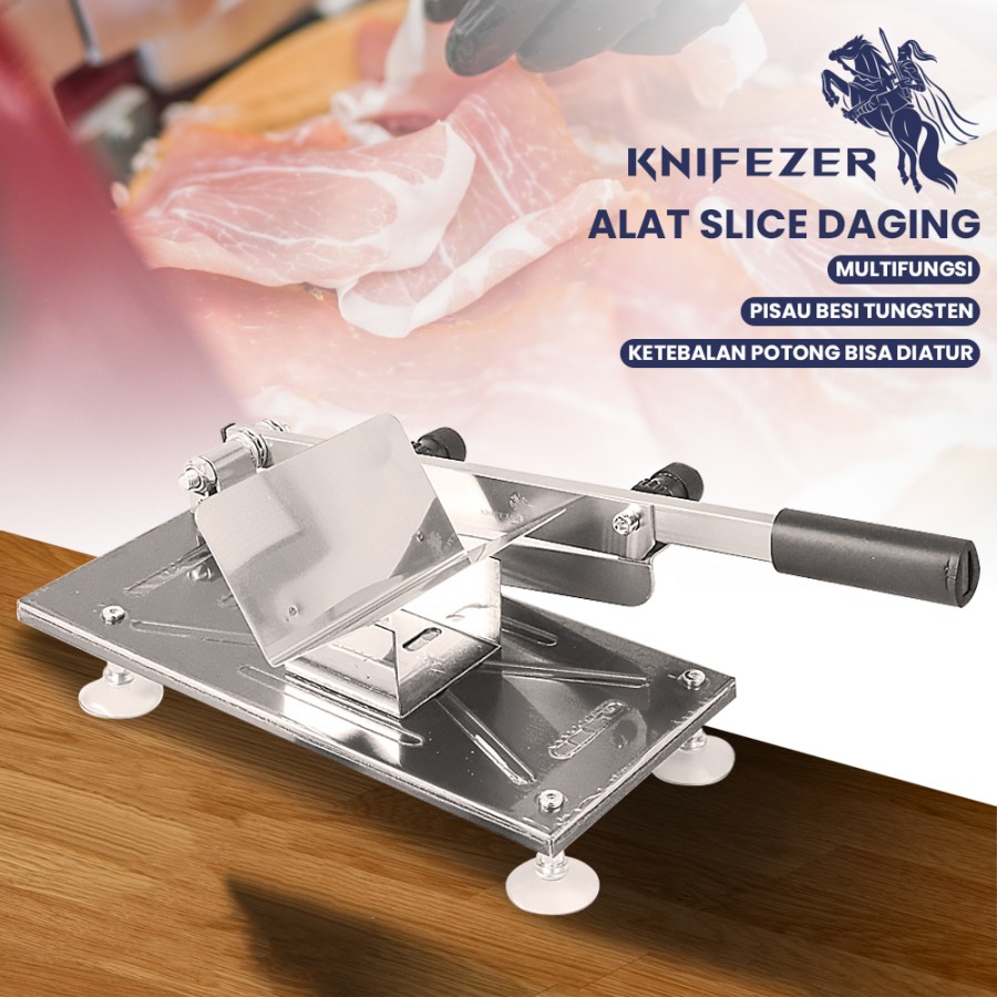 Alat Potong Slice Daging Stainless Steel Meat Lamb Cutter Machine SKP229